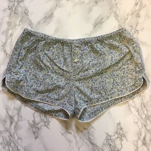 aerie Floral PJ Shorts